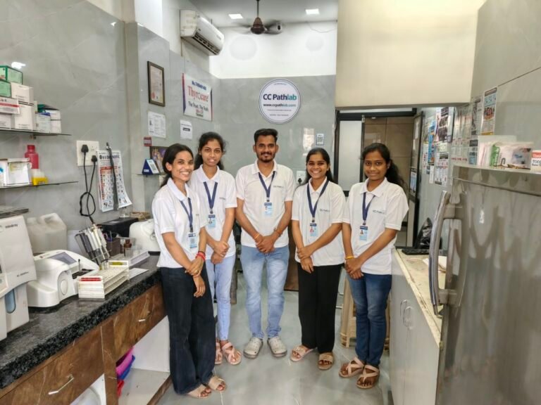 The strength of CC Pathlab is our team! 💙  Our trained and polite staff is committed to giving you accurate reports, clean & hygienic lab environment and best service. Thank you Yavatmal for your trust.  📍 CC Pathlab, Yavatmal 🕒 24 Hrs Open | Home Collection Available 🌐 www.ccpathlab.com